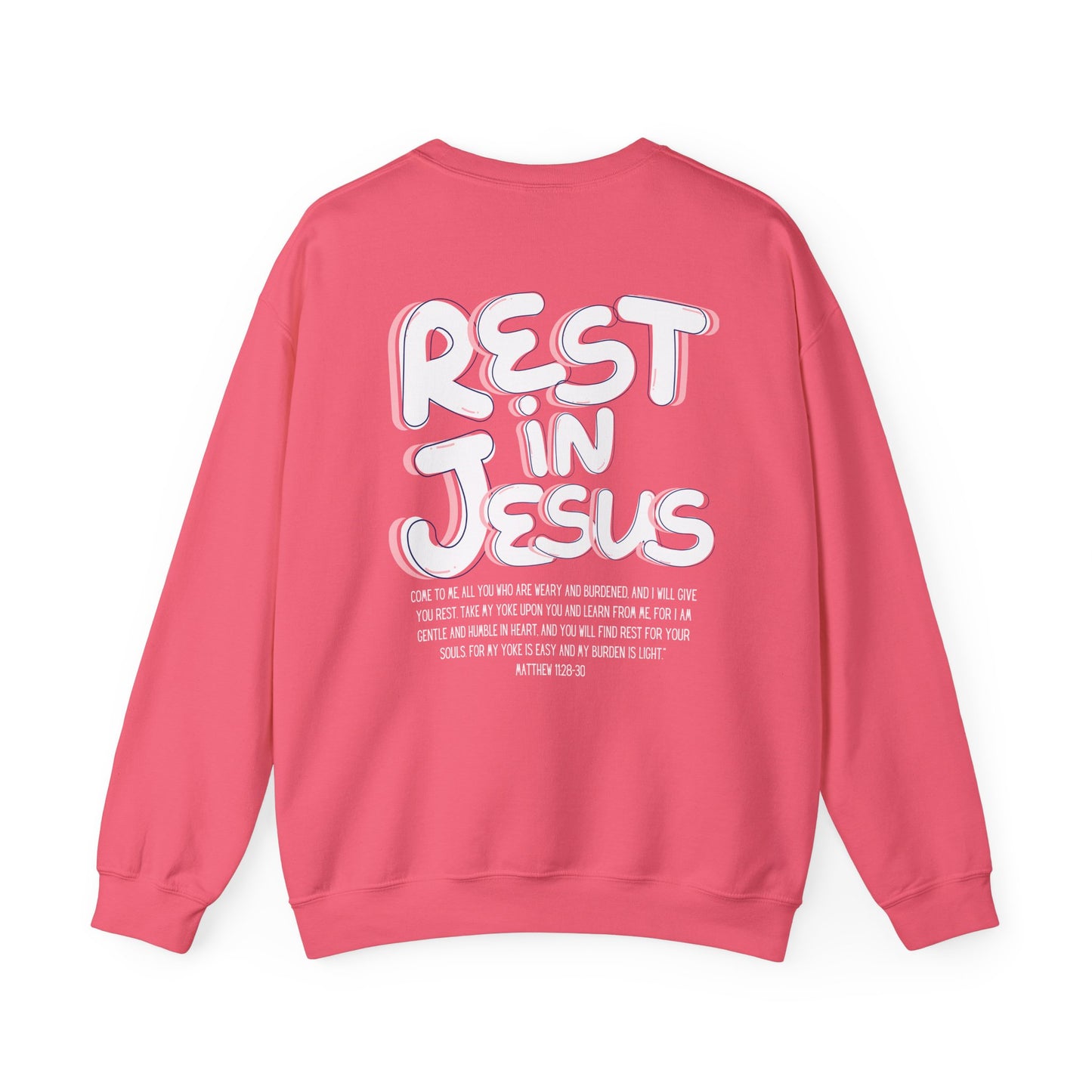 Rest In Jesus Heavy Blend™ Crewneck Sweatshirt