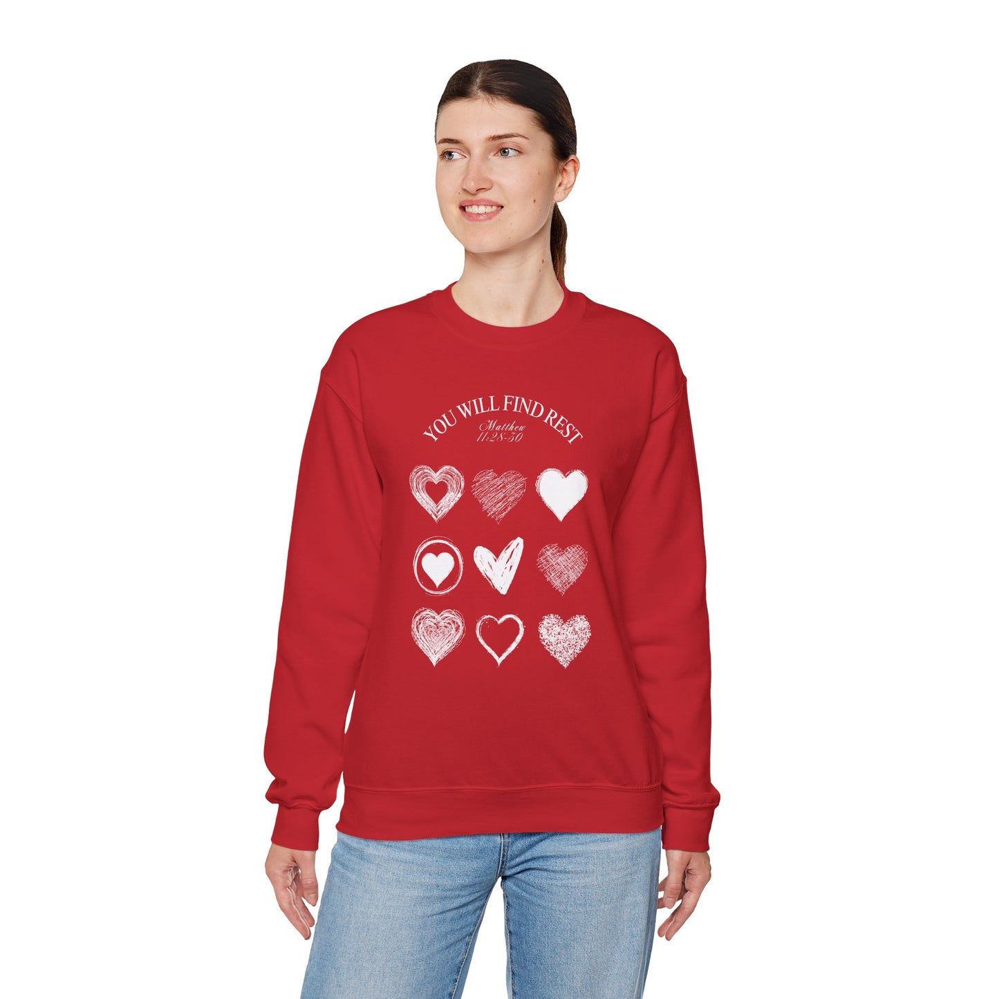 Heart Heavy Blend™ Crewneck Sweatshirt