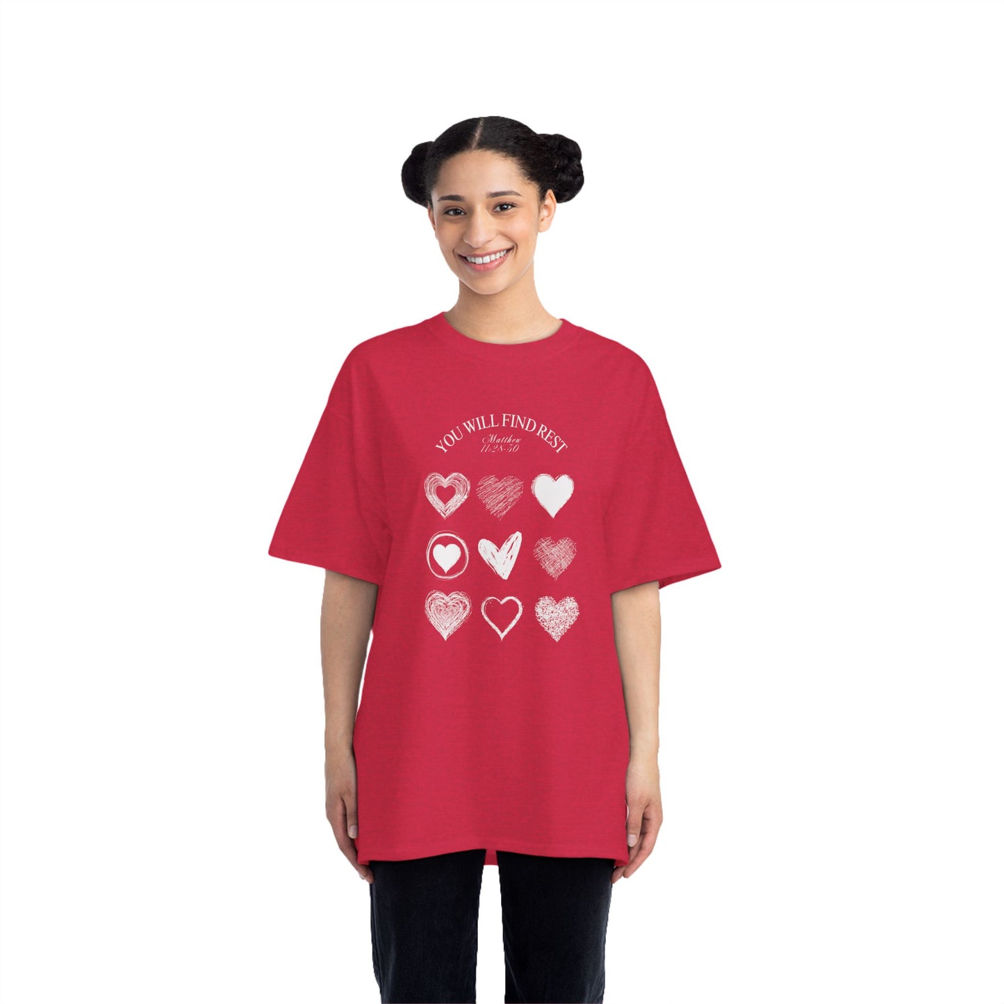 Heart Beefy-T®  Short-Sleeve T-Shirt