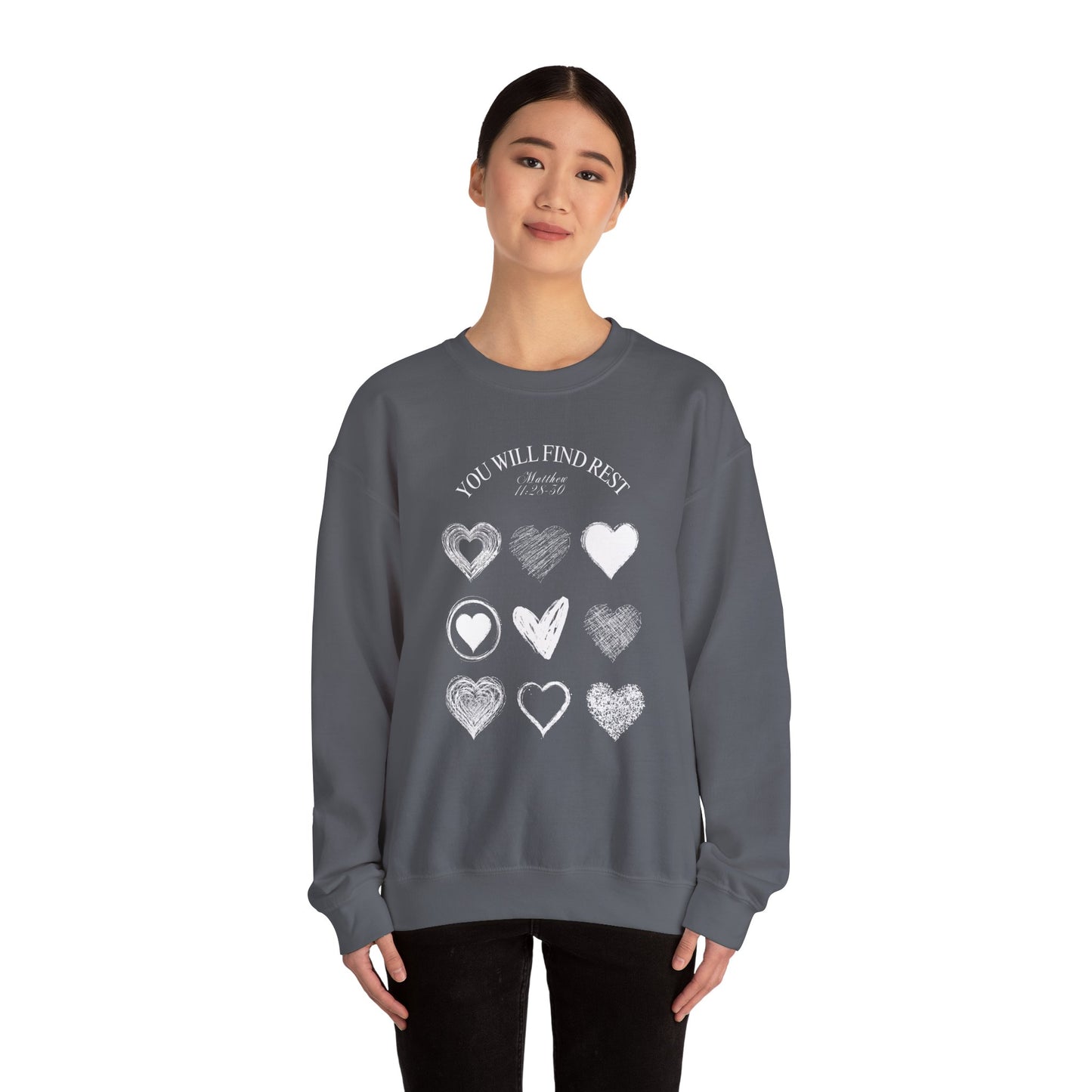 Heart Heavy Blend™ Crewneck Sweatshirt